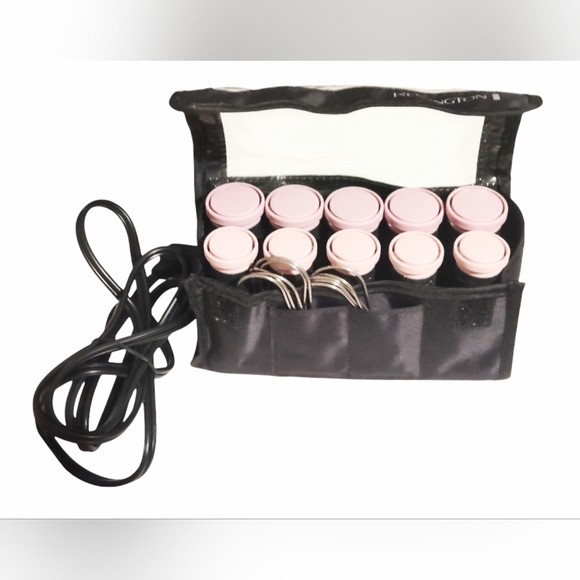 Remington Hair Curlers With Clips Quick Travel Curl On The Go Fast And Easy - Picture 1 of 3